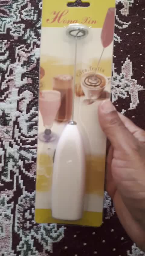 همزن کافی مینی باتری خور