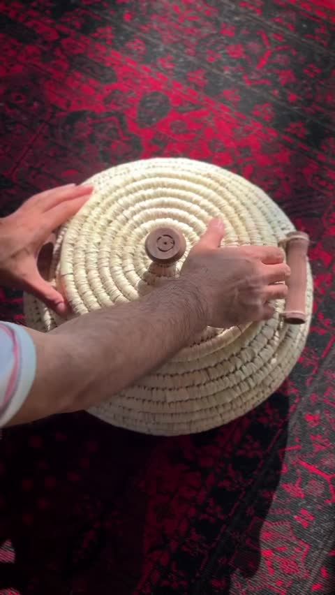 خمره برنج حصیری ظرفیت 10 کیلوییجدید
