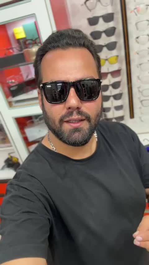 عینک آفتابی مردانه ریبی مدل 8059 پولاریزه UV400جدید