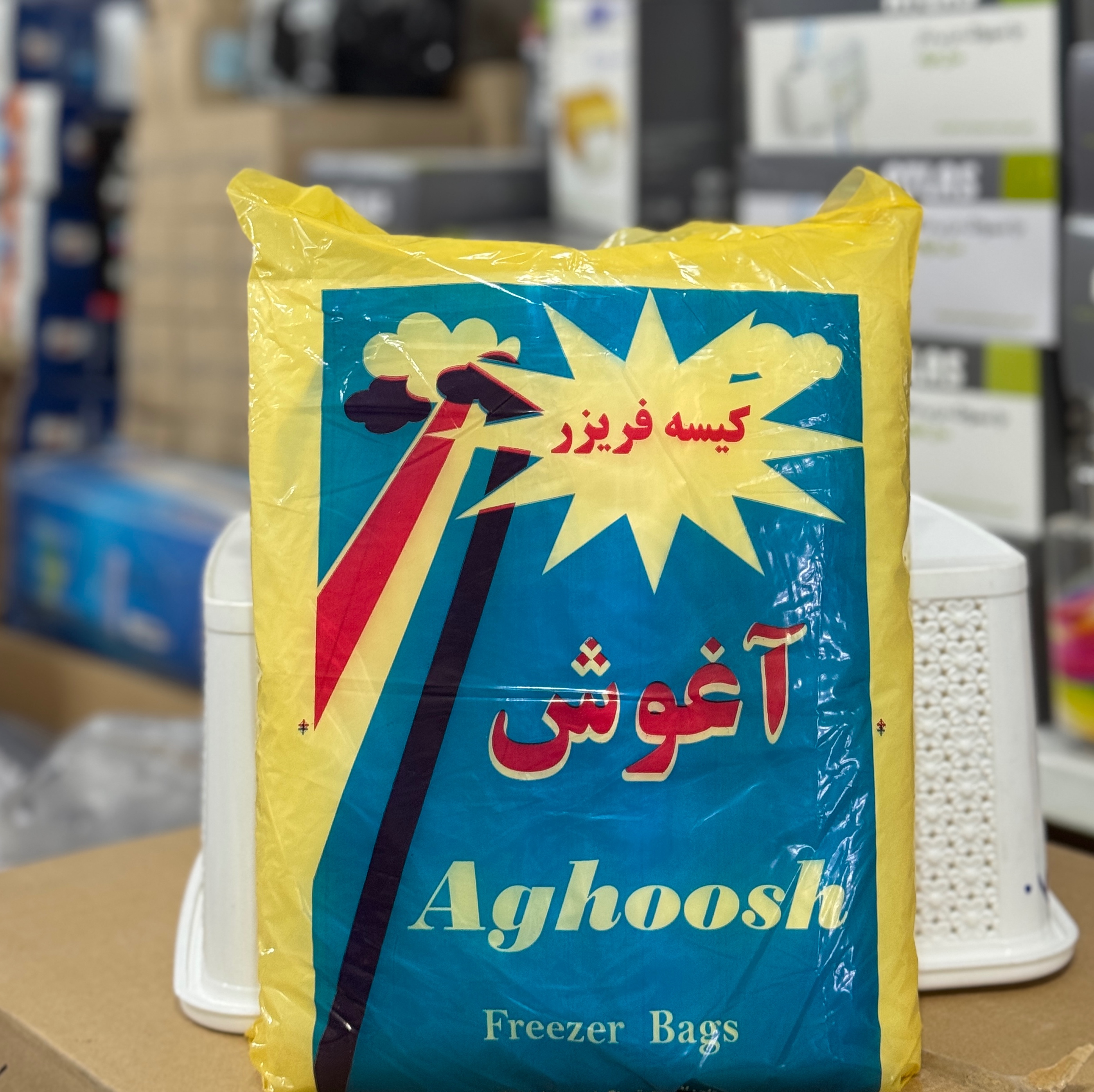 کیسه فریزر آغوش یک کیلویی 30*20