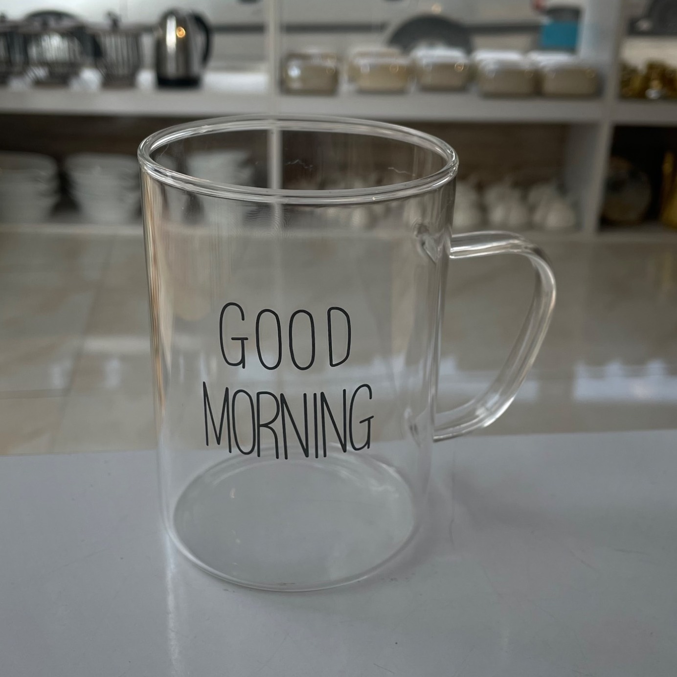 ماگ پیرکس استوانه Good Morning
