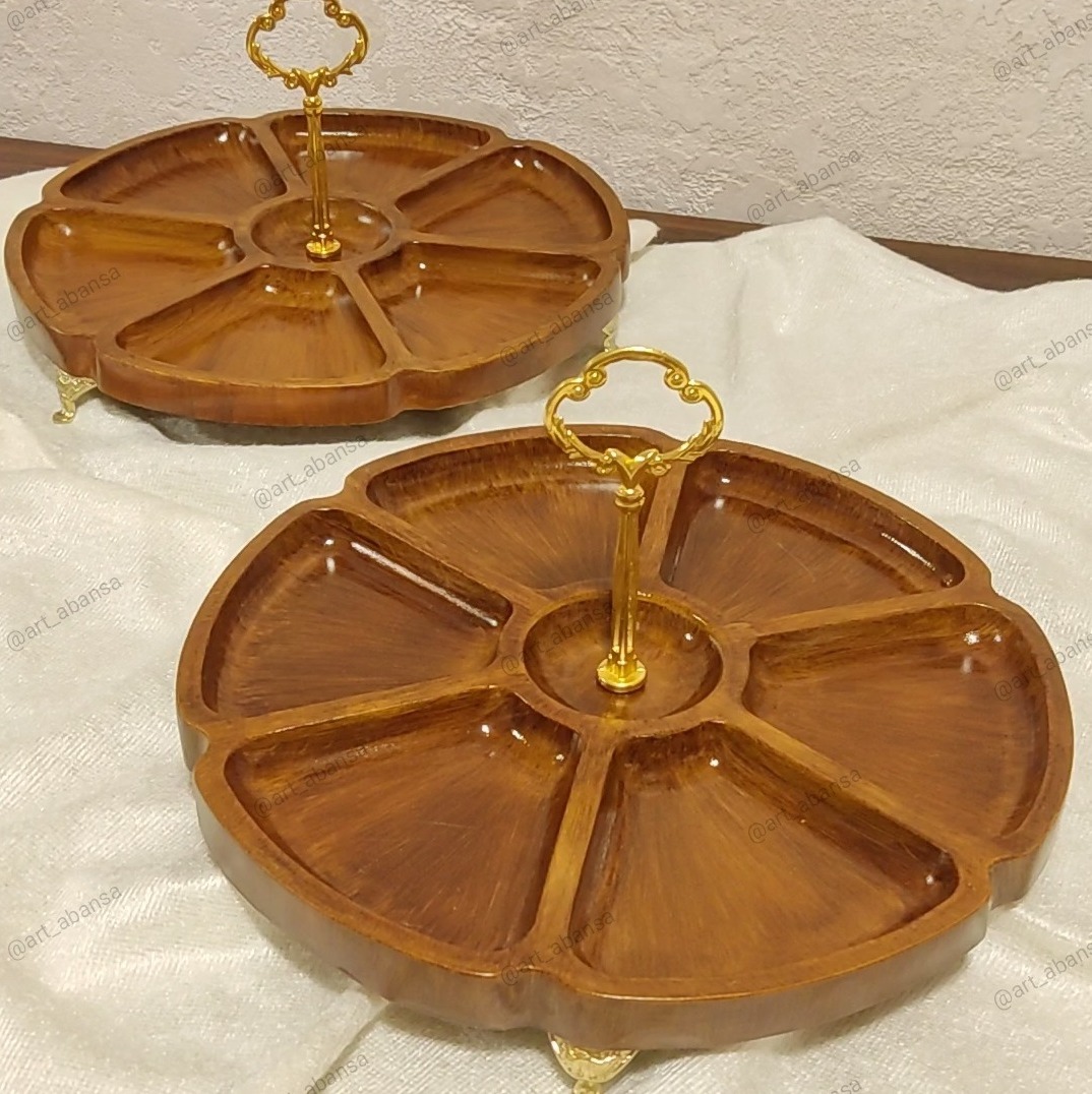 اردوخوری پیتزایی سنگ مصنوعی طرح چوبجدید