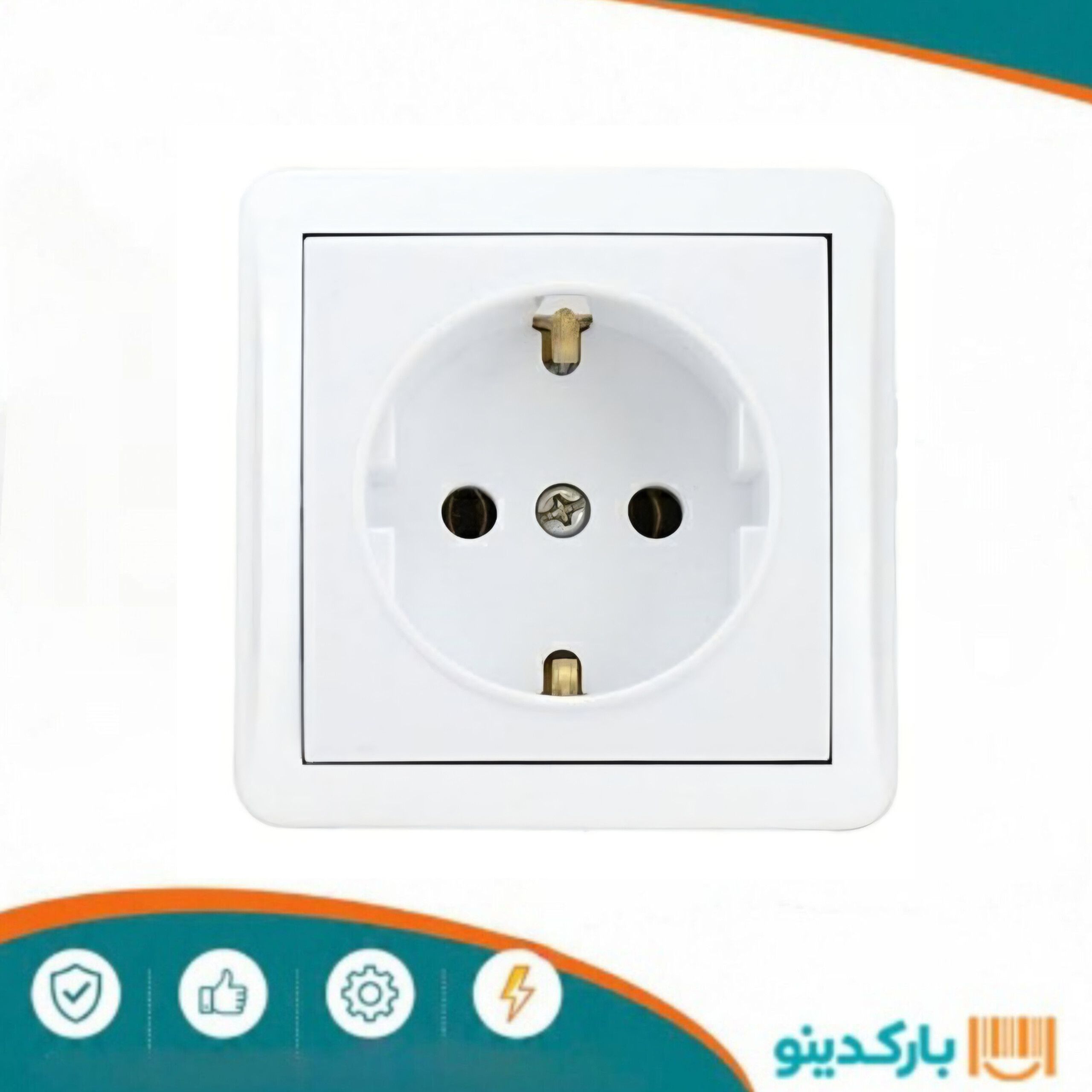 پریز روکار ارتدار سرامیک شهاب (4051)پارت الکتریک