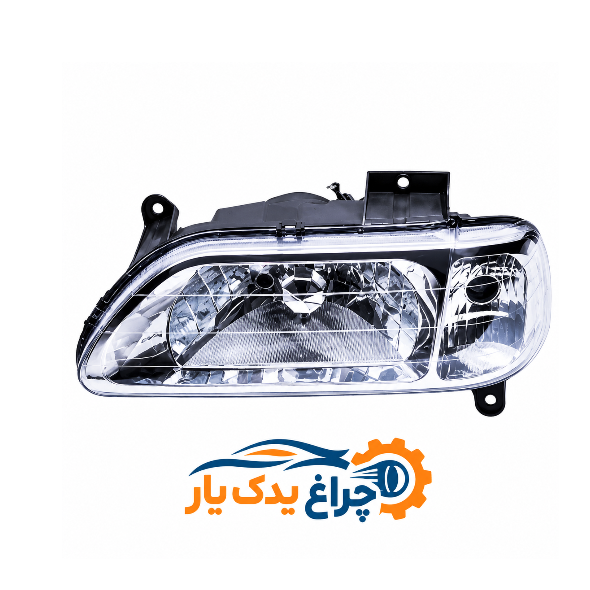 چراغ جلو پراید سمت چپ(راننده)