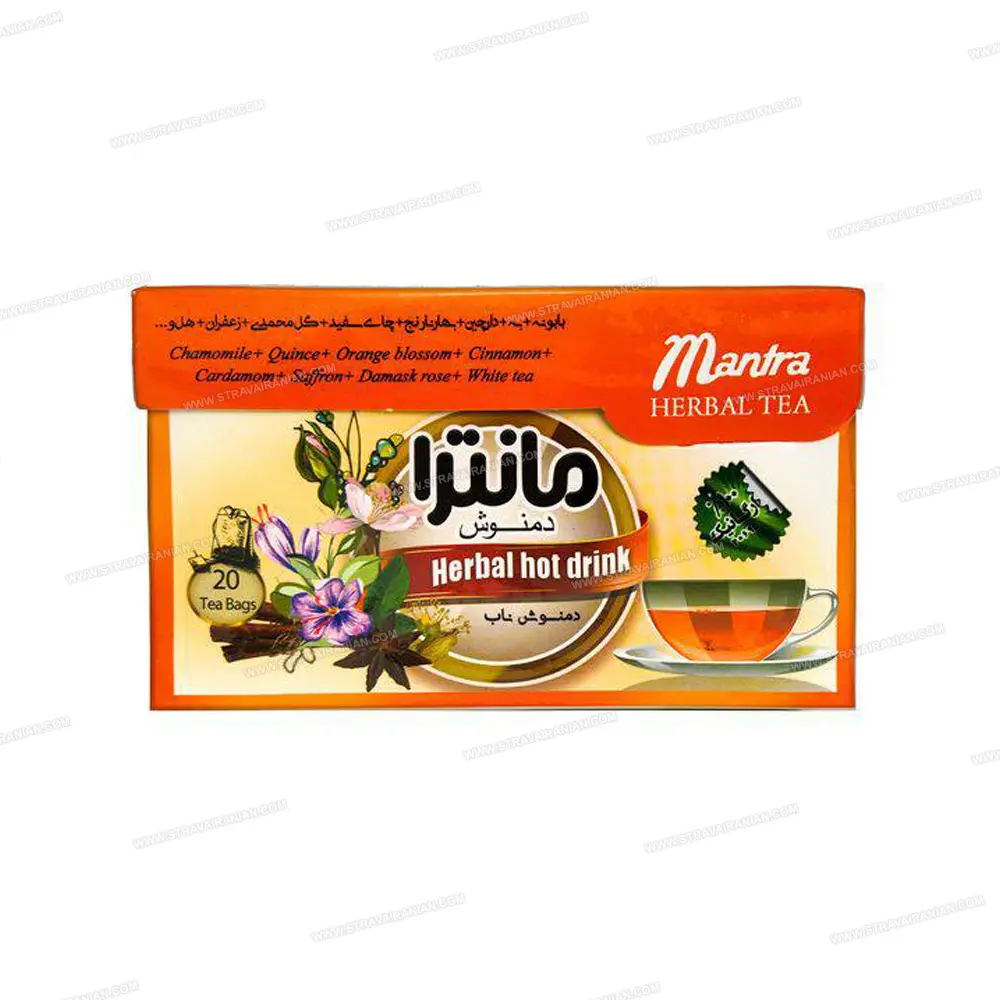 دمنوش ناب ( بابونه ، دارچین ، بهار ، گل ) مانترا