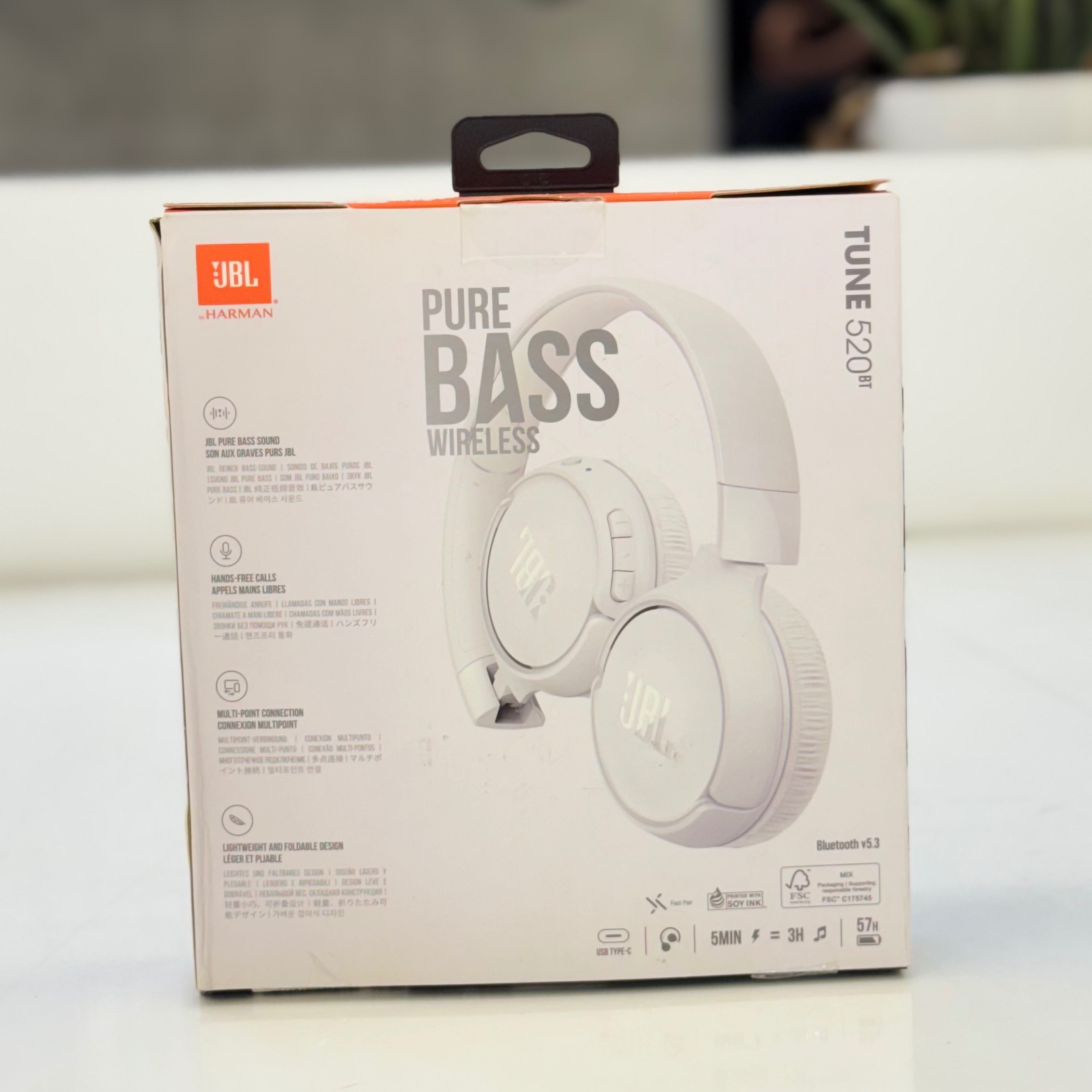 هدفون Tune 520BT جی بی الجدید