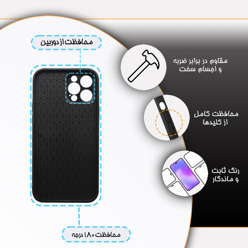 کاور گارد قاب مدل فانتزی مناسب برای گوشی موبایل اپل iPhone 12 Pro Max - با بهترین کیفیت مدل 6