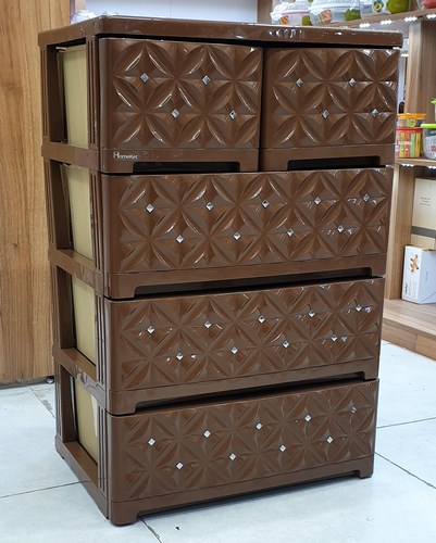 1112 دراور 2XL پر گل 4 طبقه نگین چوبی هومکت (1) ارسال نیمه رایگان