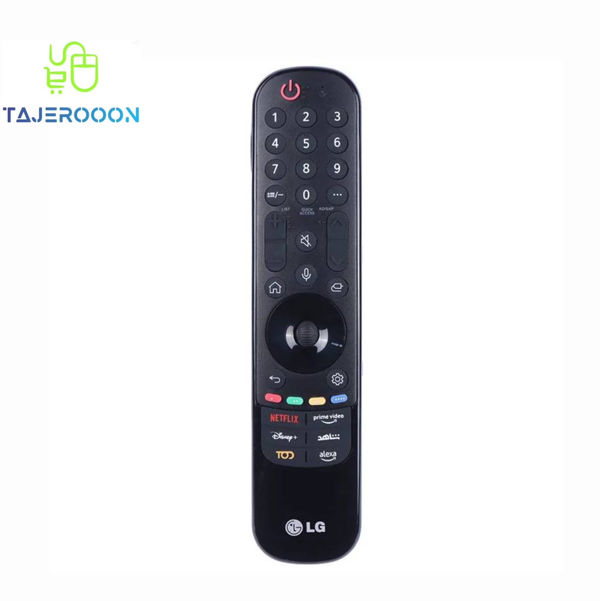 ریموت کنترل هوشمند تلویزیون الجی موسی MR22