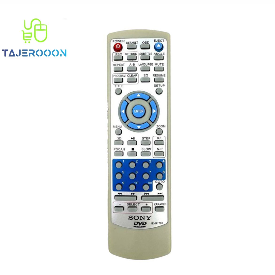 ریموت کنترل DVD دی وی دی سونی 1720