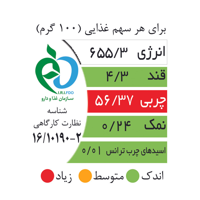 آجیل مخلوط شیرین اکبر راستگو - 280 گرم مدل 1