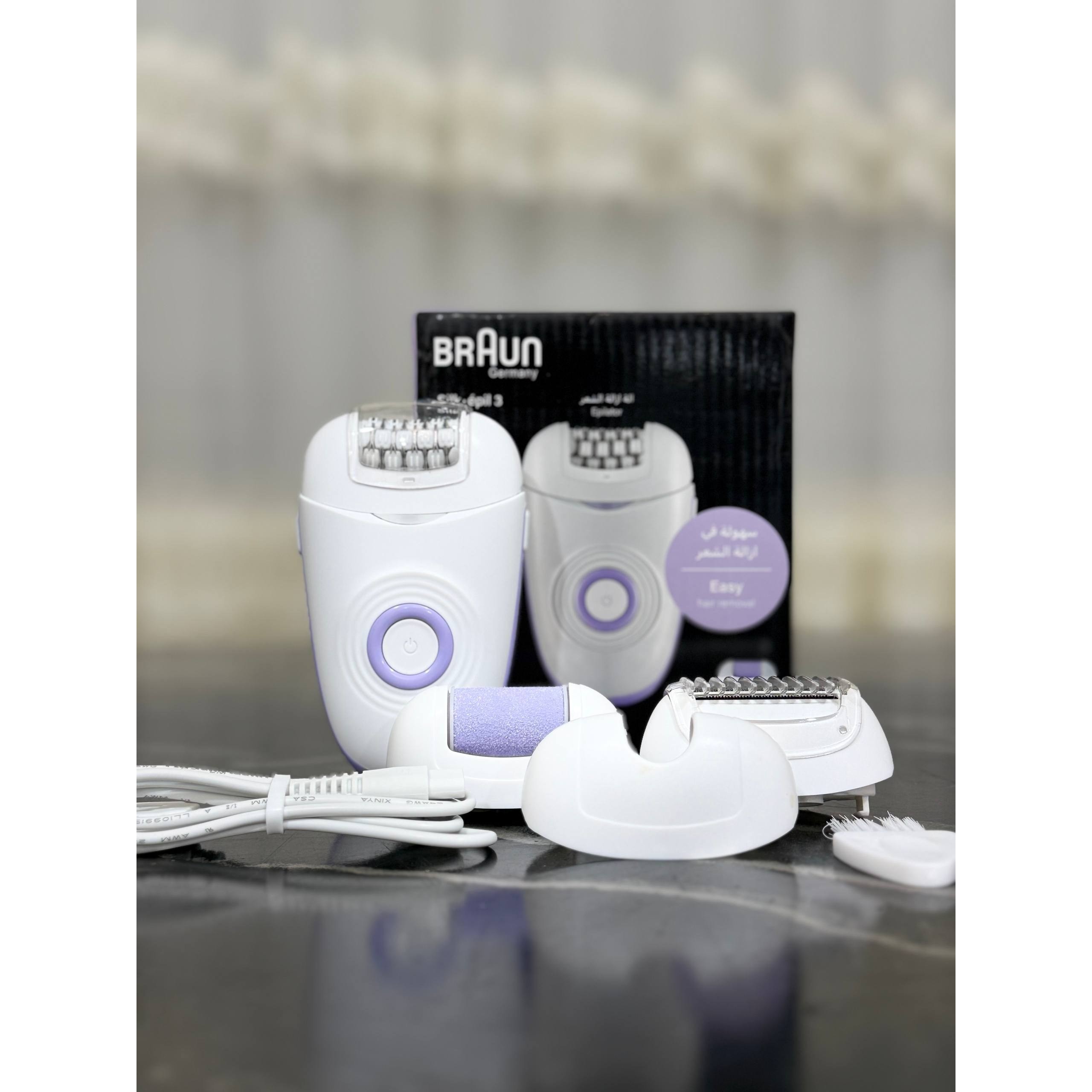 اپیلاتور سه کار براون مدل Silk-epil 3 BR-6688 با سری ماساژور و دو سرعتجدید
