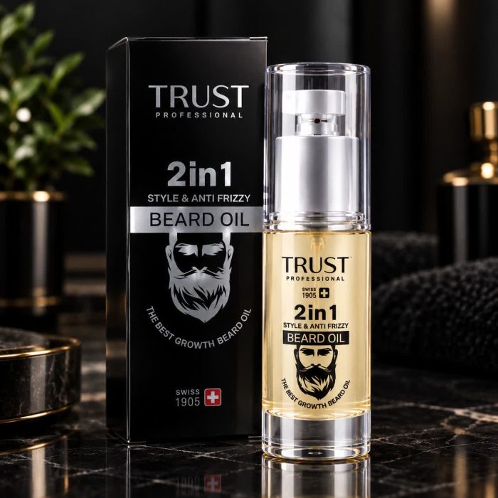 روغن تقویت ریش آقایان تراست
