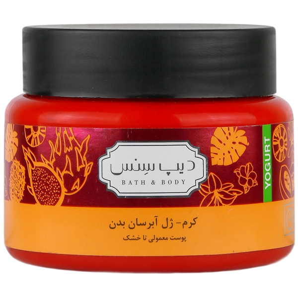 کرم ژل آبرسان بدن تروپیکال دیپ سنس