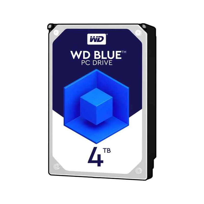 هارد اینترنال وسترن دیجیتال آبی 4 ترابایت مدل Blue WD40EZRZ