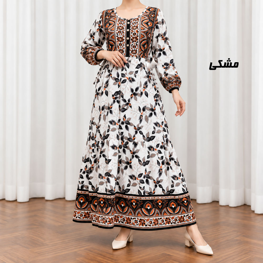 پیراهن ساحلی زنانه حاشیه مدل شیردهی کد CH2298