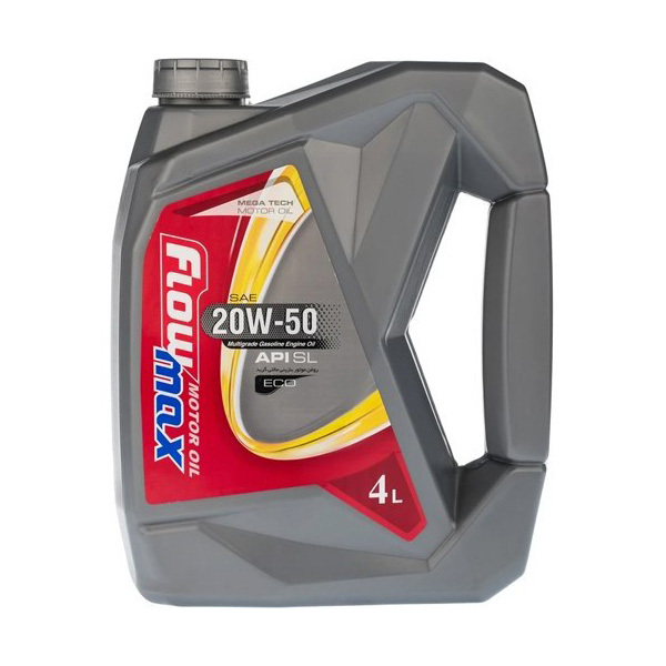 روغن موتور پارس فلومکس 20W50 مدل API SL حجم 4 لیتر (هزینه ارسال پس کرایه)