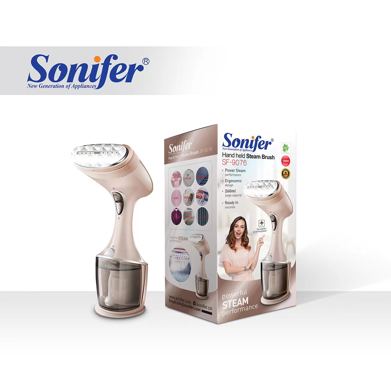 اتو بخارگر دستی سونیفر مدل SF-9076