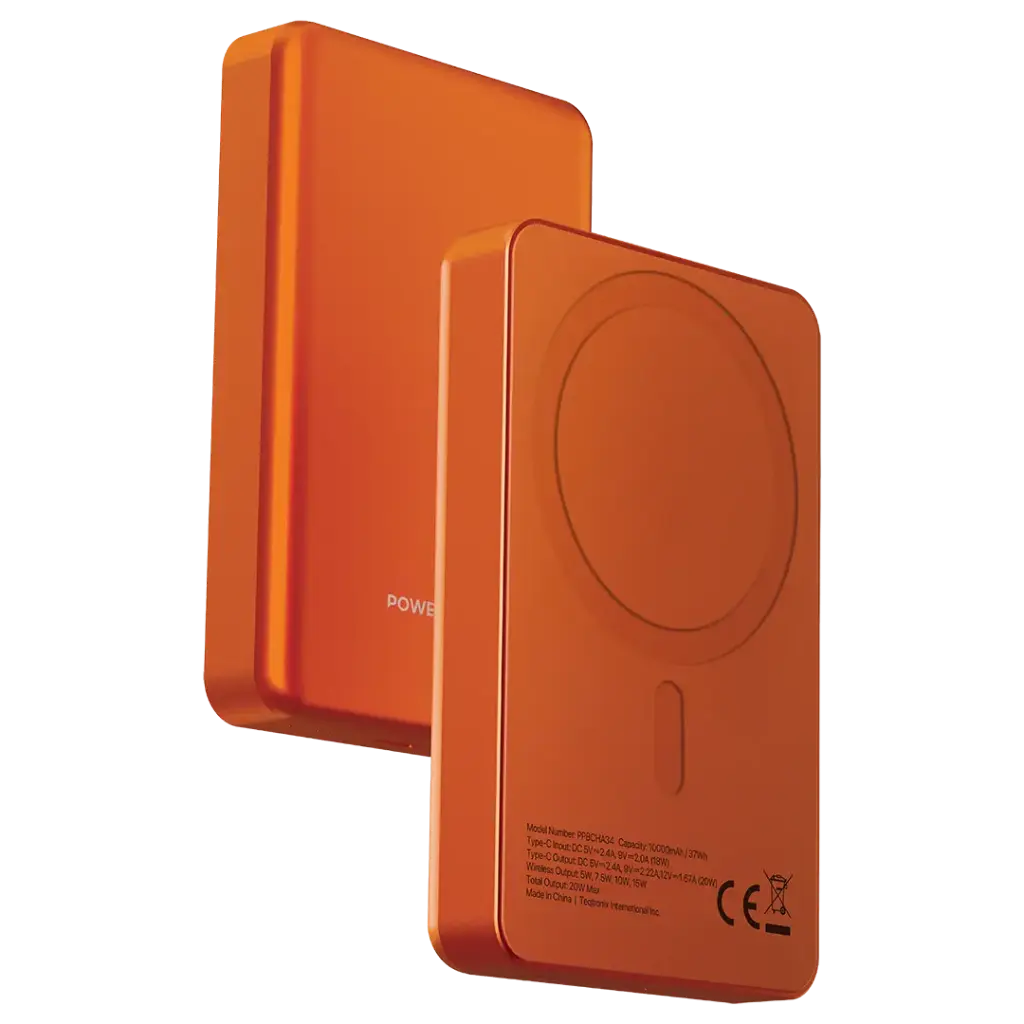پاوربانک مگسیف 20 وات پاورولوژی مدل PPBCHA34 ظرفیت 10000 میلیآمپر ساعت ایلیاگجت