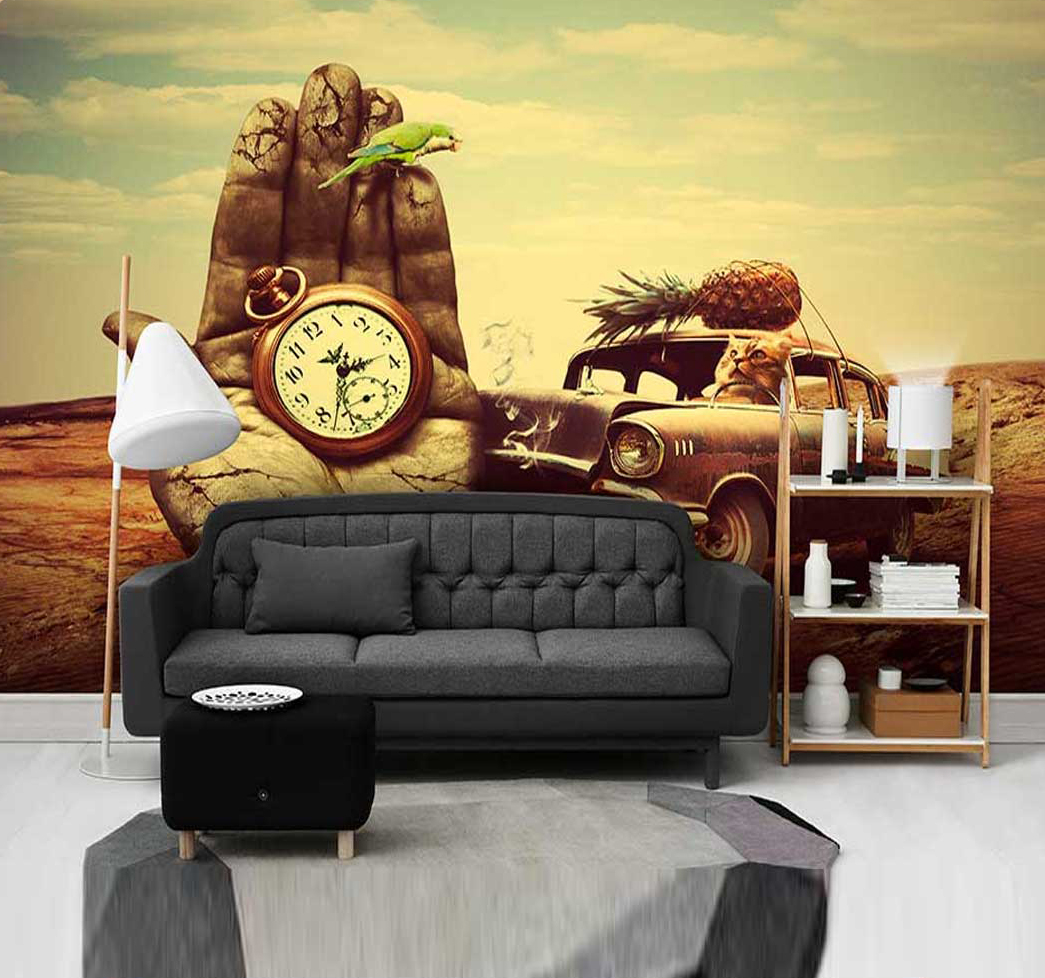 پوستر دیواری خاص تصادف ماشین کد E-13151