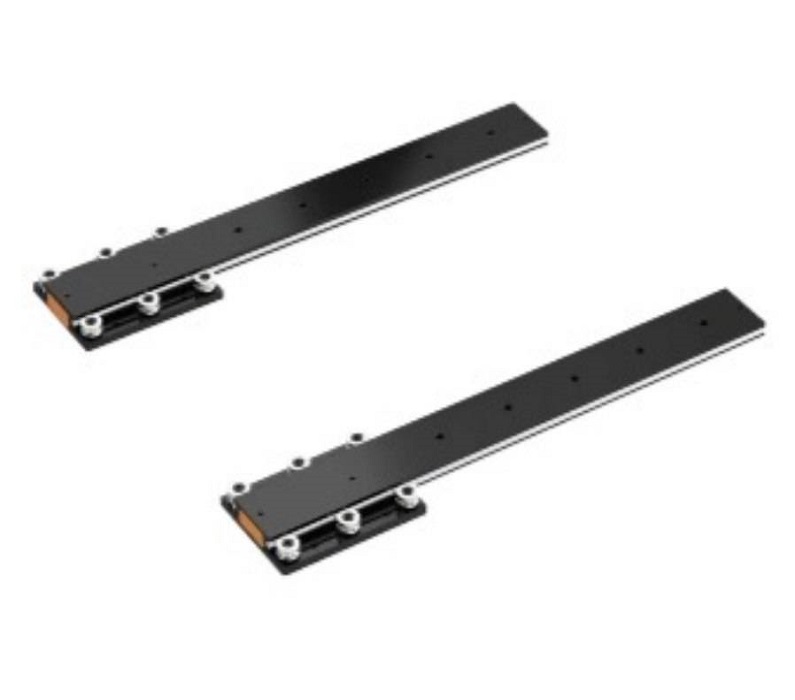 ریل غلتکی تمام مخفی لوکس kg25 مشکی عمق 600mm فانتونی کد B723