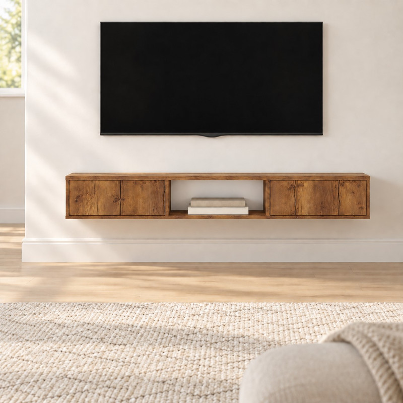 میز تلویزیون دیواری سیماژ مدل CZ9020 مناسب برای تلویزیون 42 اینچ