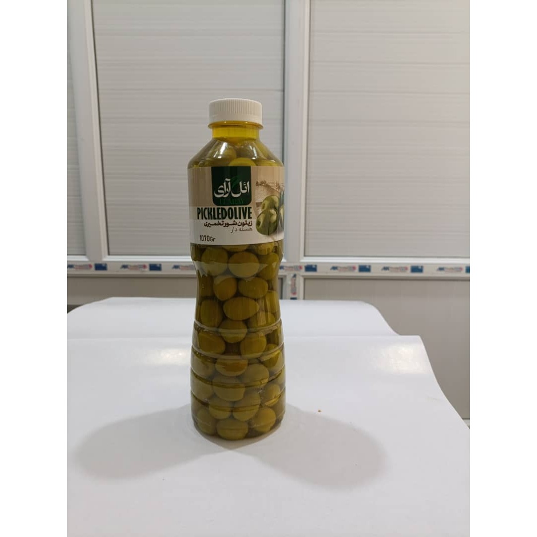 زیتون هسته دار بطری