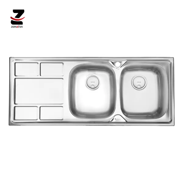 سینک ظرفشویی درسا مدل DS124 توکار فانتزی پس کرایه