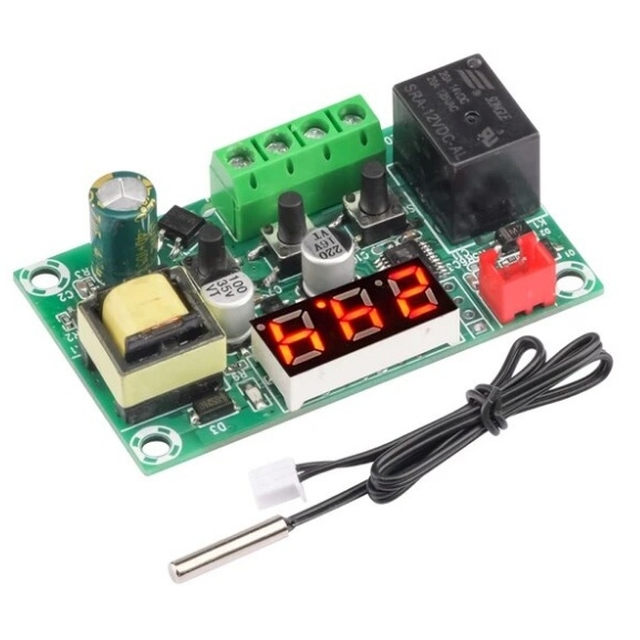 ماژول کنترل دما مدل XH-W1209 - با ولتاژ ورودی 110-220 ولت AC