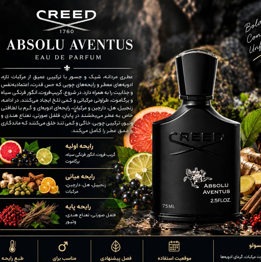 عطر کرید اونتوس ابسلو (کف قیمت بازار)
