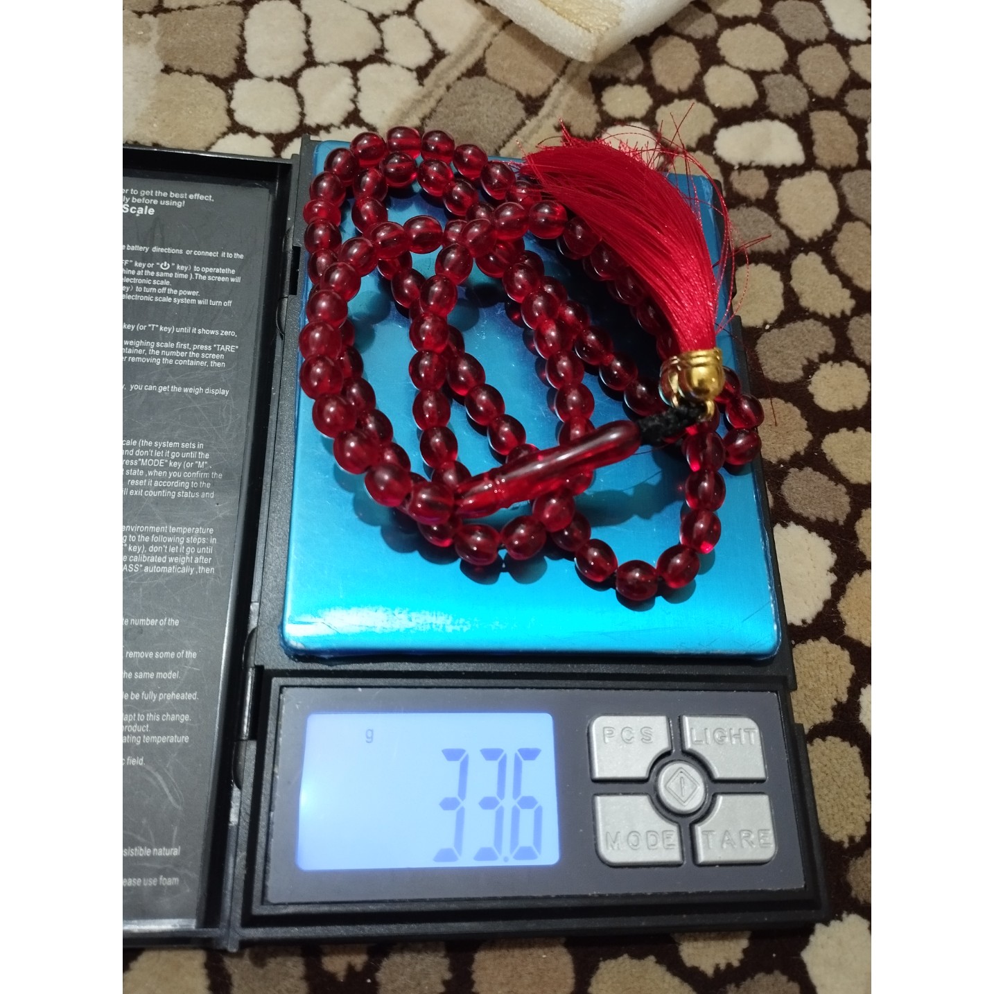 تسبیح سندلوس معطر آلمانی جدید کد 1144