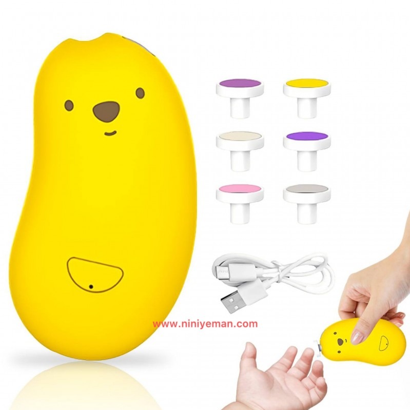 سوهان و ناخنگیر برقی نوزاد طرح موز شارژی