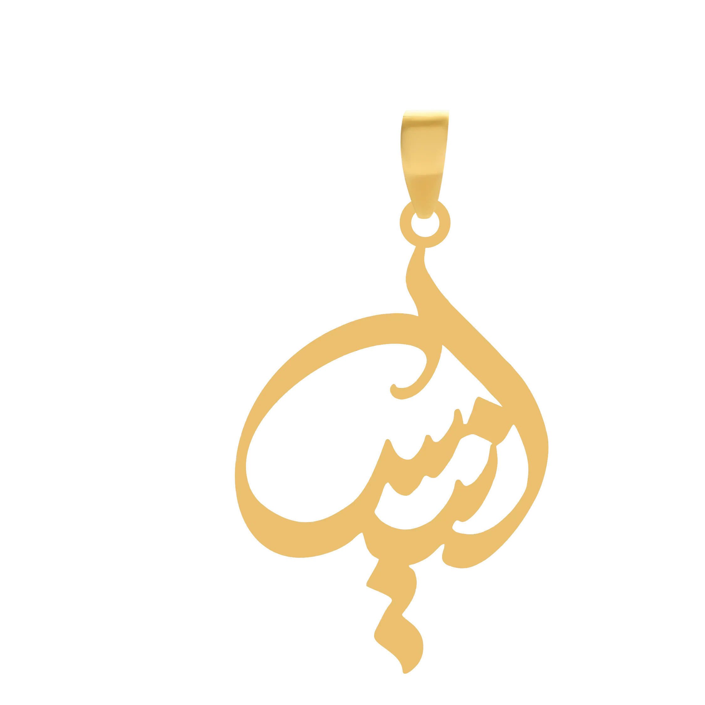 پلاک آویز طلا گالری طلا اپال نام انیسجدید
