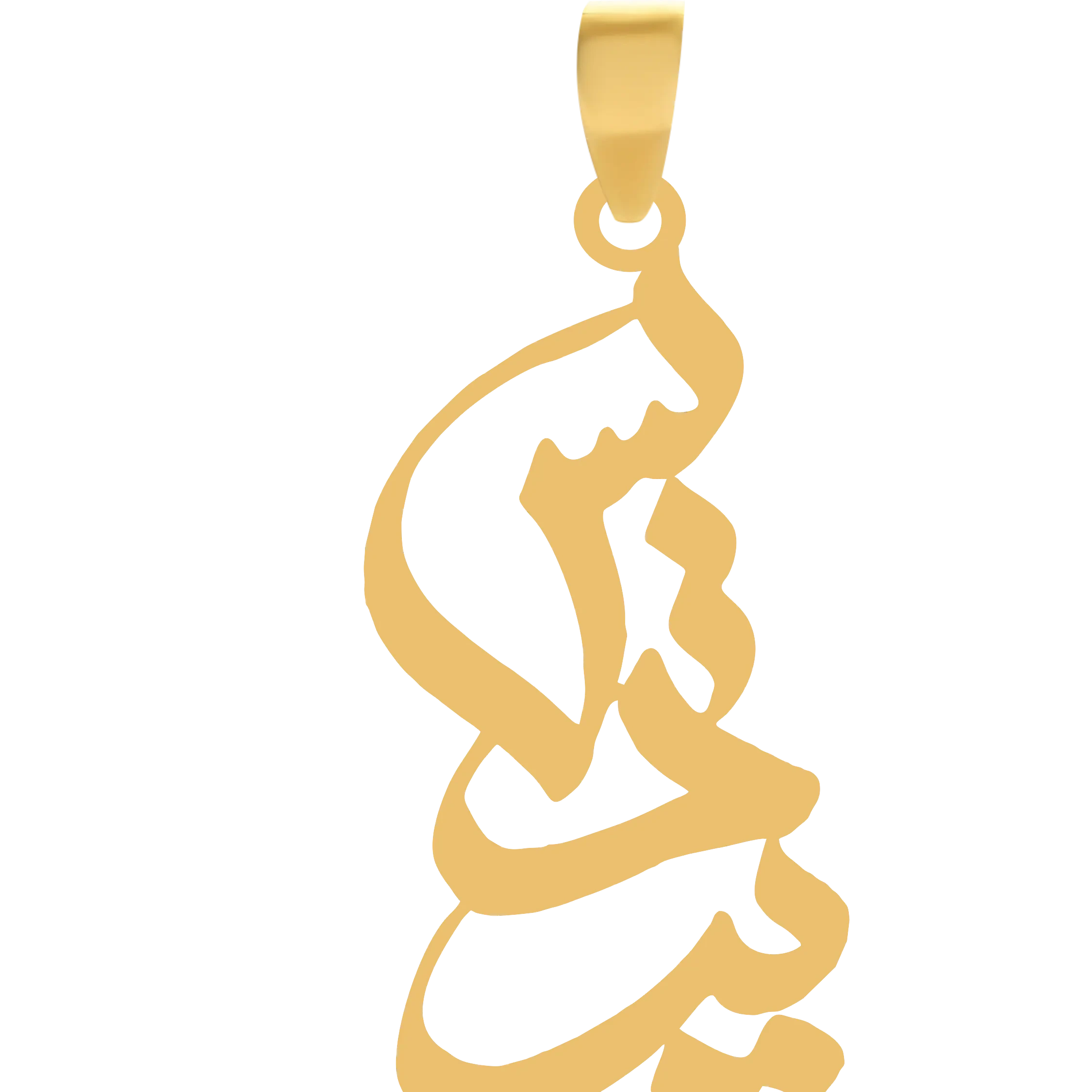 پلاک آویز طلا گالری طلا اپال نام پردیسجدید