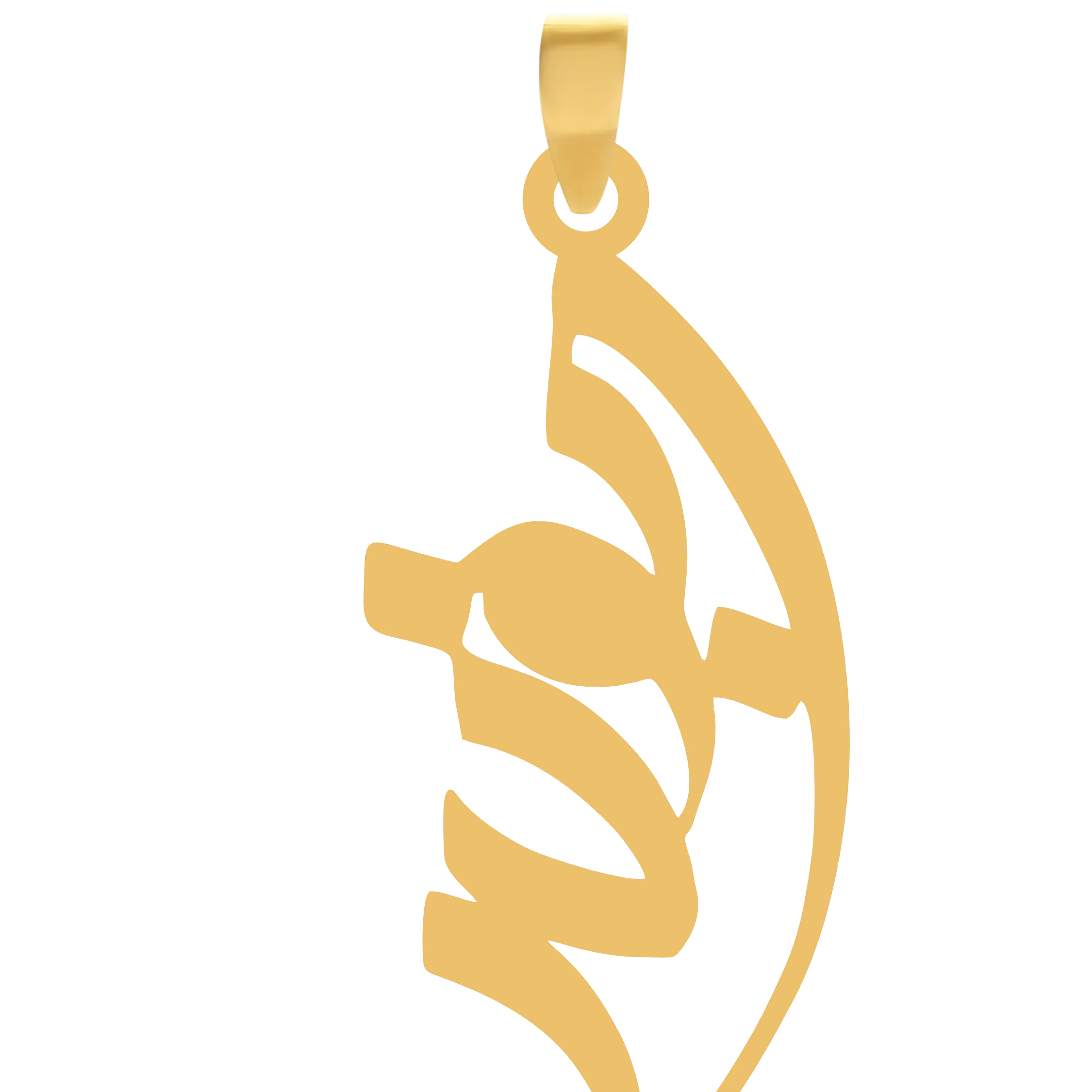 پلاک آویز طلا گالری طلا اپال نام ابوذرجدید