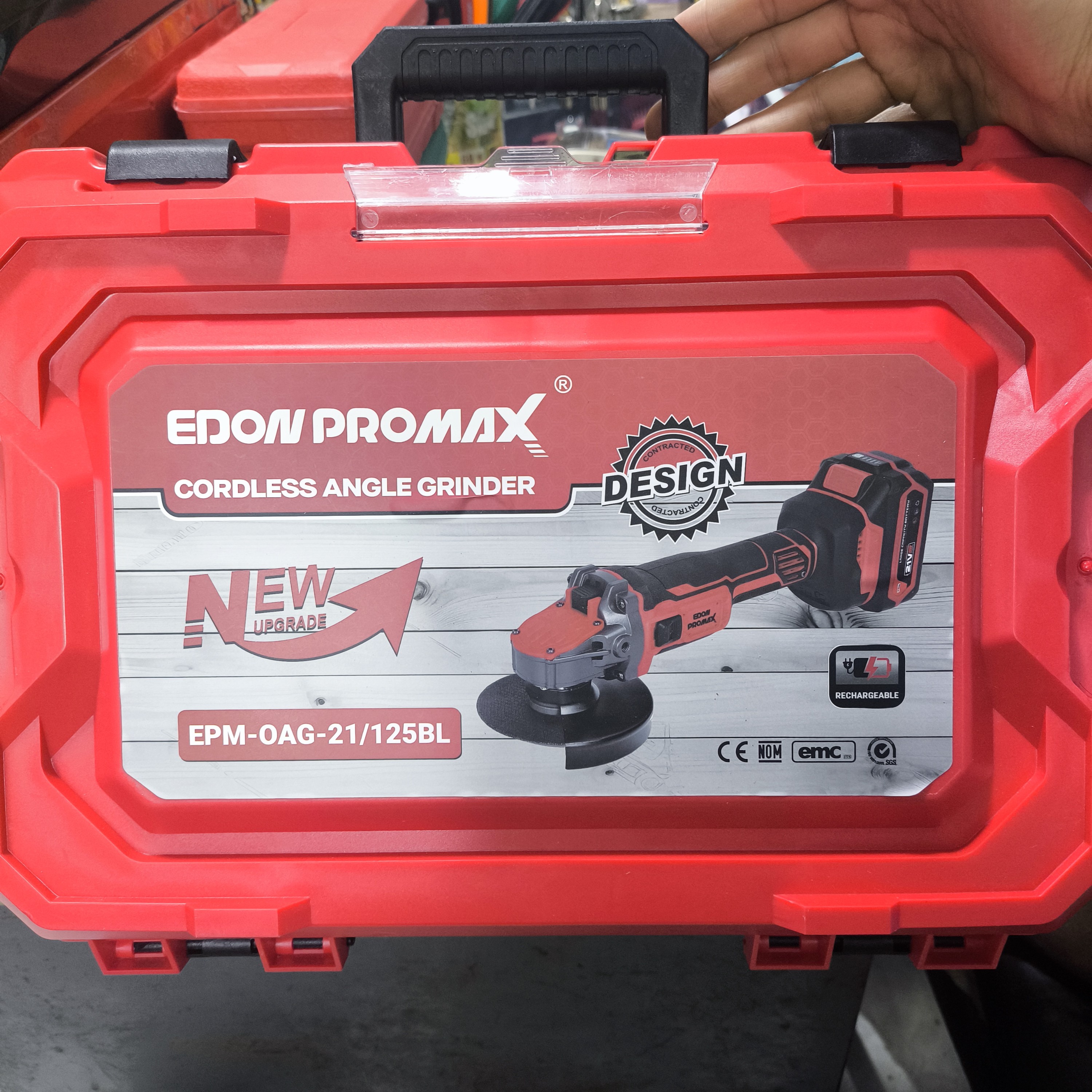 مینی فرز شارژی موتور براشلس ادون EDON PROMAX