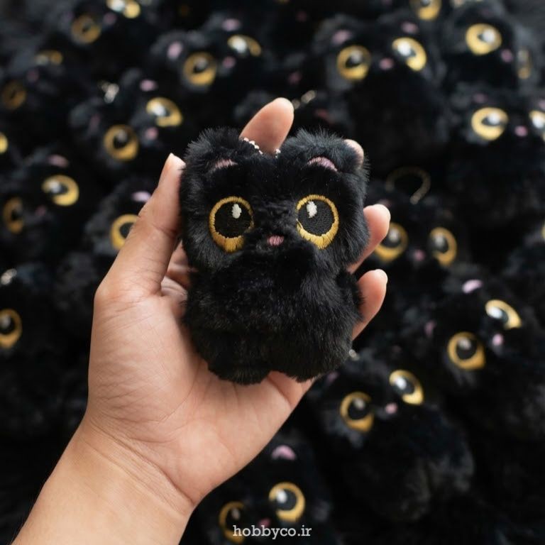 چارم بگ طرح گربه سیاه