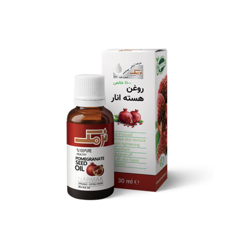 روغن هسته انار نرمک مدل 003 حجم 30 میلی لیترجدید