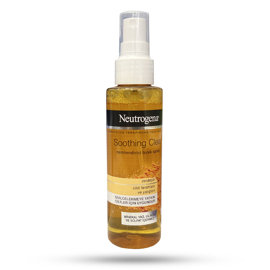 تونر زردچوبه نوتروژینا مدل Soothing Clear مناسب پوست چرب و مستعد جوش 125 میل