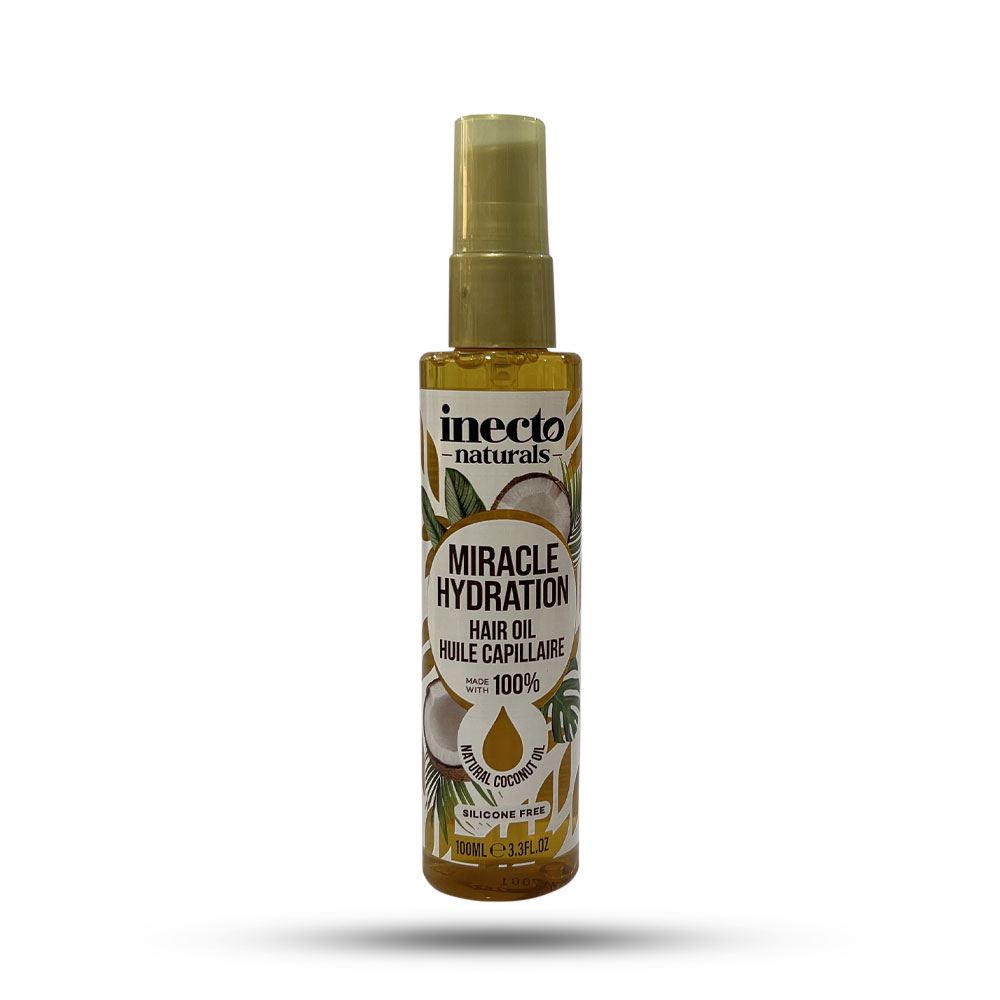 روغن مو نارگیل اینکتو مدل Miracle Hydration حجم 100 میل