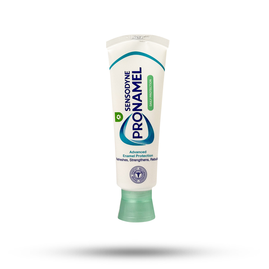 خمیر دندان سنسوداین ProNamel مدل daily protection مناسب مصرف روزانه حجم 75 میل
