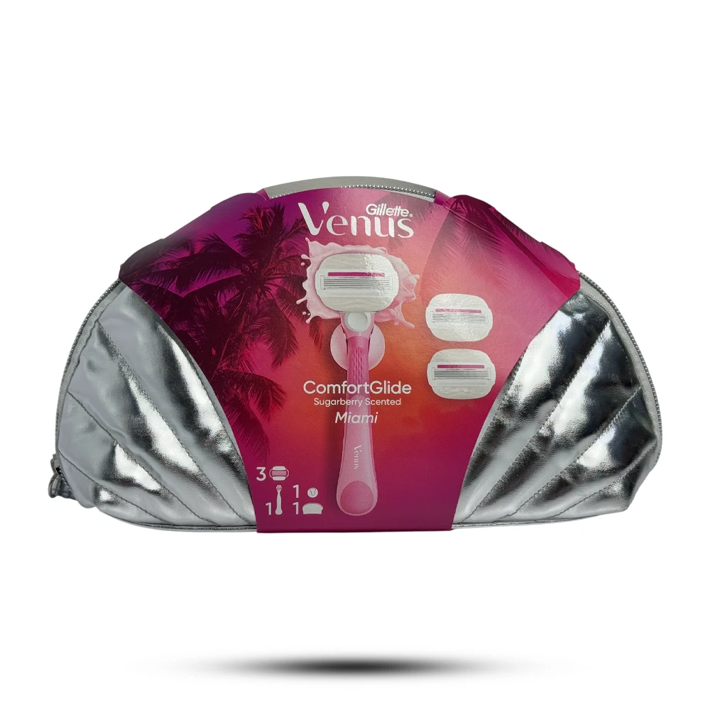 خودتراش زنانه ژیلت ونوس مدل ComfortGlide با 3 یدک