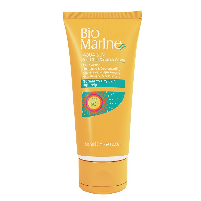کرم ضد آفتاب رنگی بایومارین مناسب پوست خشک حجم 50mL