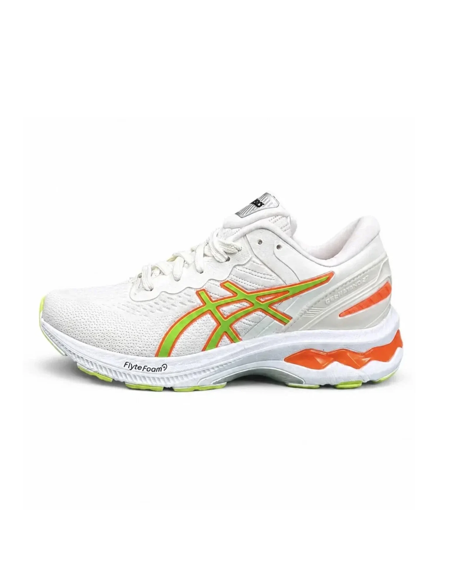 کتونی زنانه مدل اسیکس رانینگ سفید سبز Asics
