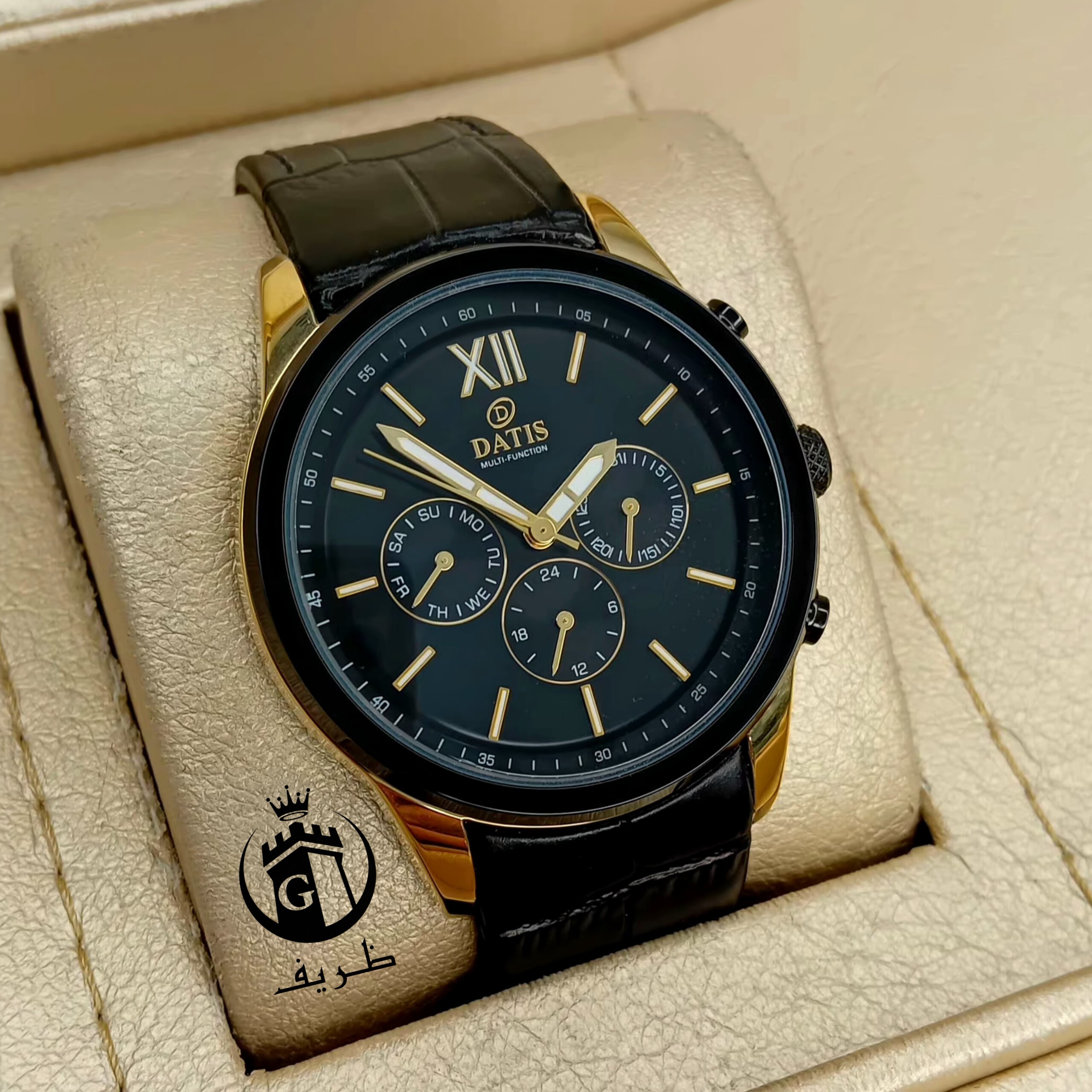 ساعت بند چرم مردانه داتیس(Datis)D8682G