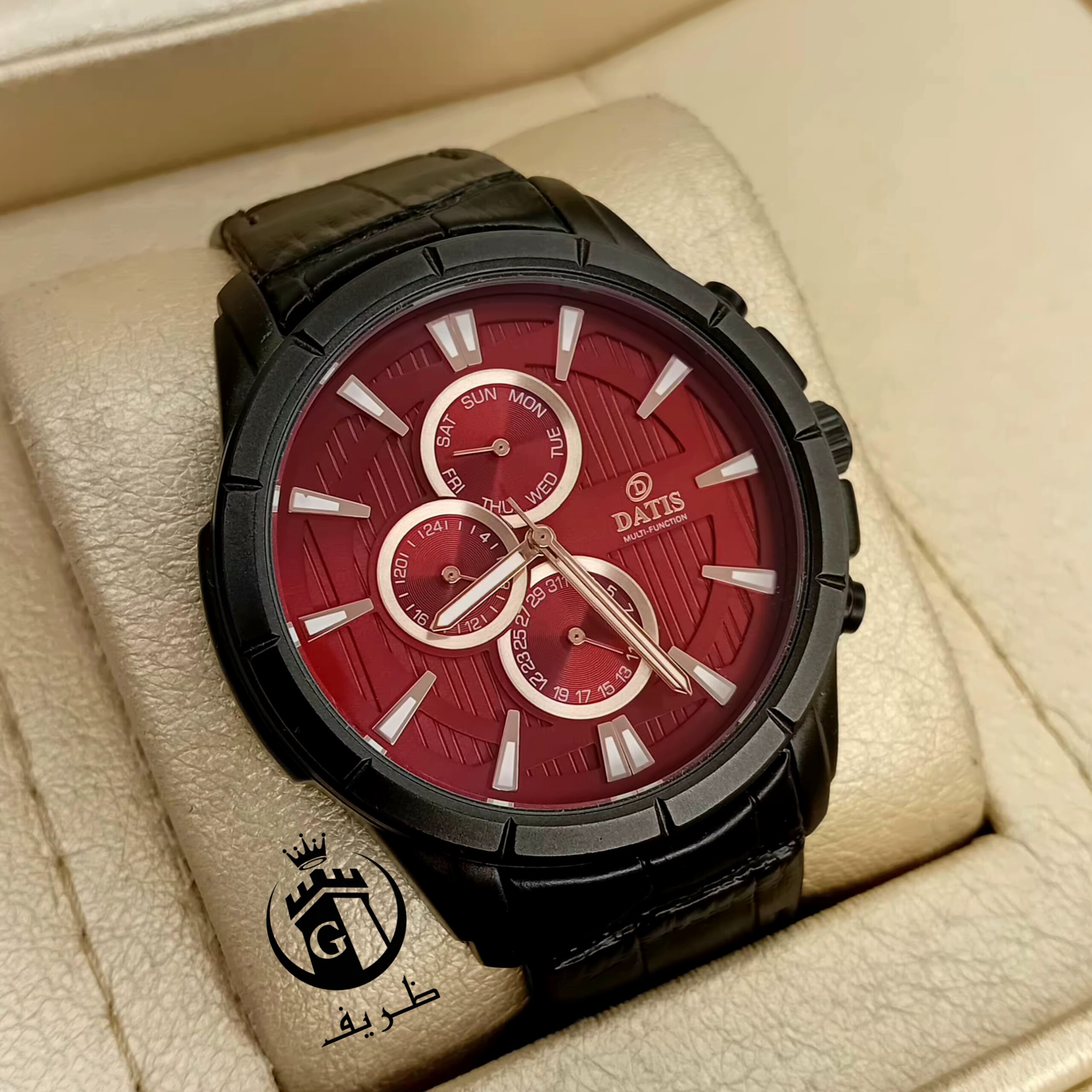 ساعت بند چرم مردانه داتیس(Datis)D8632BG