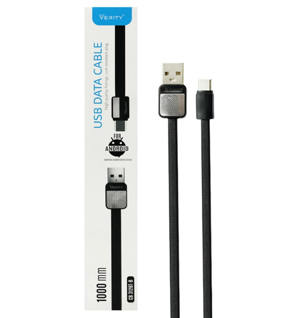 کابل تبدیل USB به USB-C وریتی مدل CB 3126T طول 1 متر های کالا