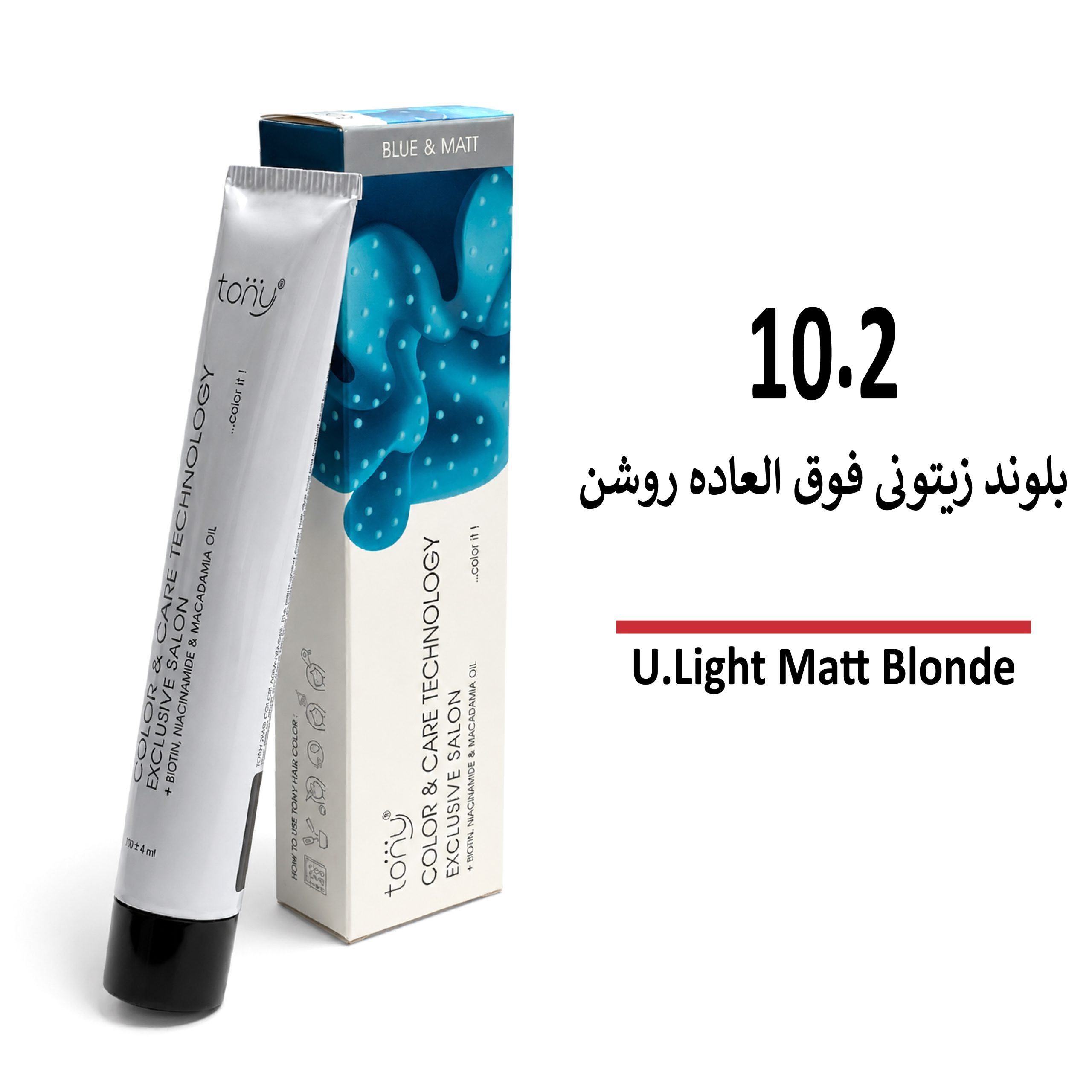 رنگ مو تونی بلوند زیتونی فوق العاده روشن 10/2