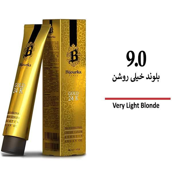 رنگ مو بیجورکا سری طبیعی بلوند خیلی روشن 9/0