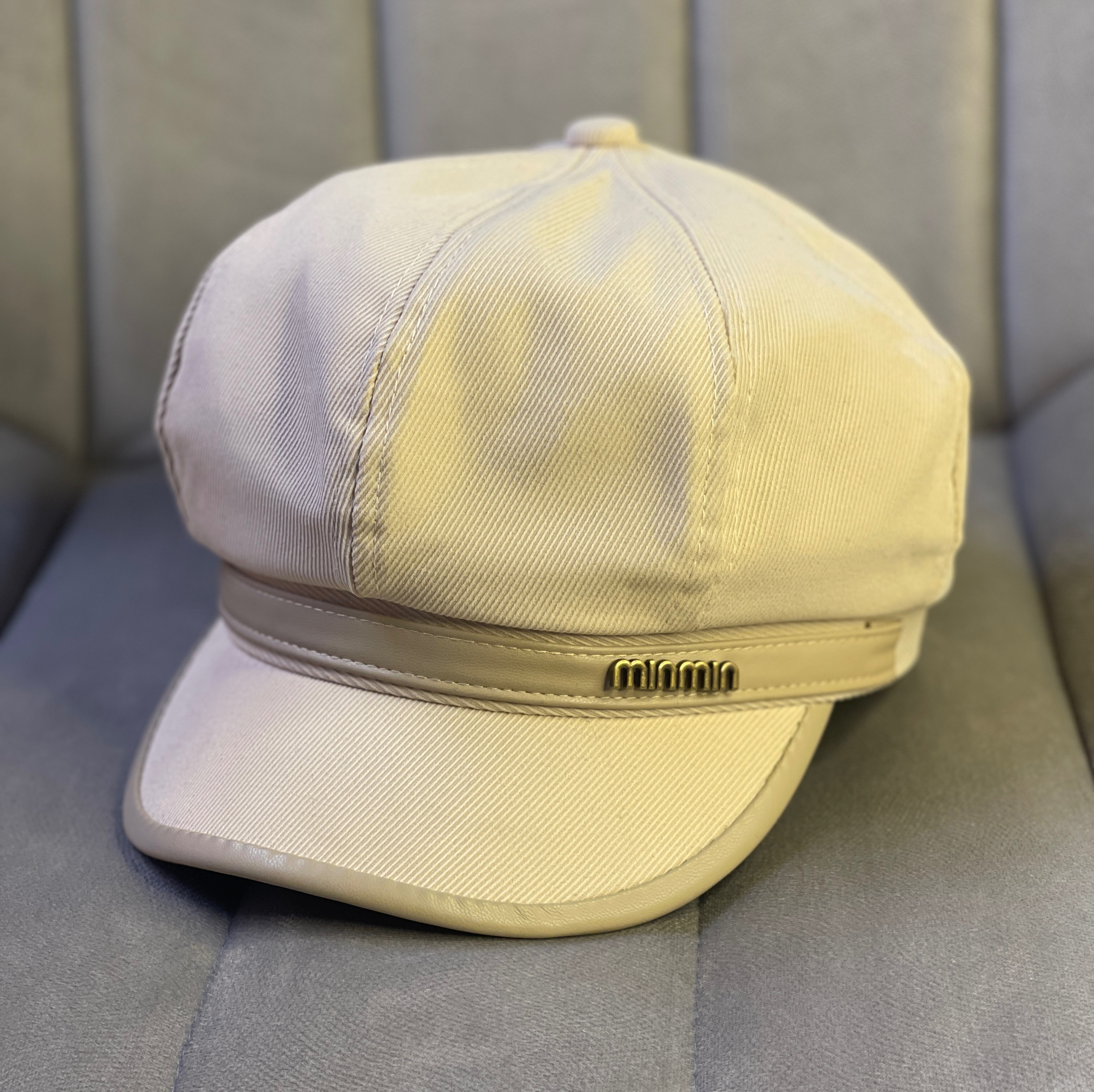 کلاه کاپیتانی لبه چرم minmin